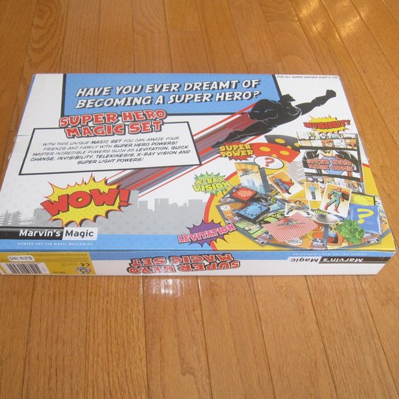 Marvin's Magic Super Hero Magic Trick Set SUPER POWER Brand New - Picture 8 of 9